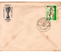 1958 Brasil Campeão Mundial de Futebol "Contém Algumas Dobras" 28.651