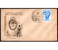 Argentina 1948 FDC V Aniversário da Rvolução 28.770