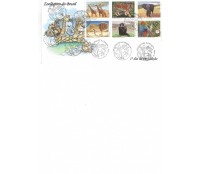 2007 FDC GIRAFAS E OUTROS ANIMAIS ZOOLÓGICO 2007 - 2531