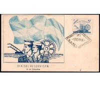 Argentina 1944 Dia do Reservista - Circulado para o Brasil - RS .28.887