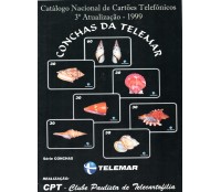 CATÁLOGO NACIONAL DE CARTÕES TELEFÔNICOS 3ª Atualização 1999 seminovo - 24 folhas30.214