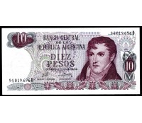 Argentina 1970/1973 FE 10 pesos 30.311