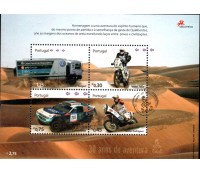 2008 Portugal Bloco mint Rally - Dakar - Motocicletas 30.330