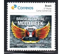 PB084 Selo Personalizado  Brasilia Capital  MOTO WEEK 2018 - 30.385