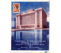 1946 F.O. 11 5º Congresso da União Postal das Américas e Espanha  - UPAE - Rio de Janeiro 31.242 Pontos de Oxidação