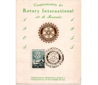 1955 Folhinha Não Oficial - Cinquentenário do Rotary Internacional - RS 31.538