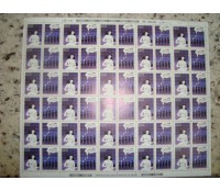 1985 - FOLHA COMEMORATIVA C/ 60 SELOS (1465/1466) MINT 302