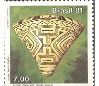 C1195 ARTES POPULARES - TANGA MARAJOARA - NOVO 3397 - 1981