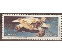 Brasil C1549 PRESERVAÇÃO DA FAUNA BRASILEIRA- TARTARUGA - MINT 3795