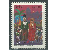 C1722 - CARNAVAL - BONECO-PE  1991  MINT 4915