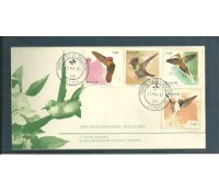 FDC221/1981 Fauna Brasileira - Beijas-Flores  452 Carimbos: ES/BA/SP