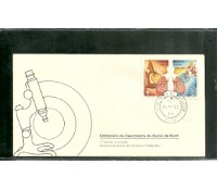 FDC247/1982  BACILO DE KOCH  C/ALGUMAS MANCHAS  465