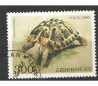 AZERBAIJÃO CARIMBADO SEM USO 1995 300M  6541