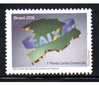 C3078 150 ANOS DA CAIXA ECONÔMICA FEDERAL 2011 MINT 6719  