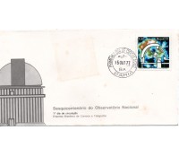 FDC 134/1977  0BSERVATÓRIO NACIONAL ,PQ.PONTOS DE FERRUGGEM 6772