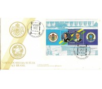 FDC320/84 - VISITA DO REI DA SUÉCIA AO BRASIL 6841