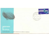 FDC199/1980  GRAF ZEPPELIN  - MANCHAS CLARAS 7052