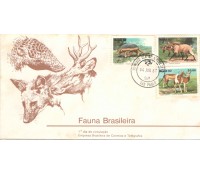 FDC255/82 FAUNA BARSILEIRA, CONTÉM MANCHAS FC07305