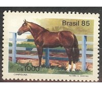 C1444  RAÇAS BRASILEIRAS - CAMPOLINA - 1985  NOVO 3656