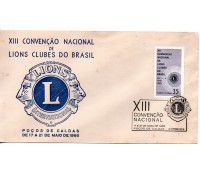 1965 Brasil LIONS CLUBES DO BRASIL - XII CONVENÇÃO NACIONAL - RIO  JANEIRO 14.05.1965 -  9139